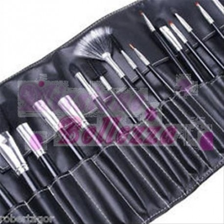 SET 36 PENNELLI TRUCCO PROFESSIONALE CON SETOLE SINTETICHE