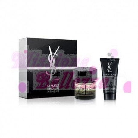 YSL LA NUIT DE L'HOMME COFFRET EDT 60ML + S/G 50 ML