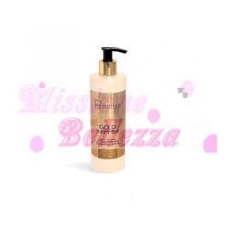 IDC INSTITUTE BODY LOTION GOLD SHIMMER 400ML