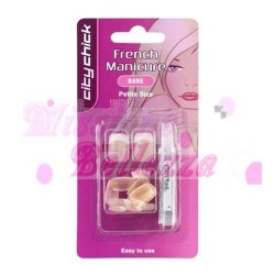 FRENCH MANICURE 20 UNGHIE BEIGE SMALL CITY CHICK