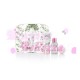 Style & Grace Spa Botanique Cosmetic Bag Gift Set 100ml Body Wash + 100ml Body Lotion + 55g Bath Fizzer