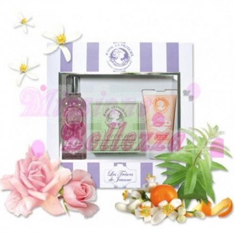 COFFRET LES TRESORS EDP 60 ML+ GEL DOCCIA + SAPONETTA PROFUMATA