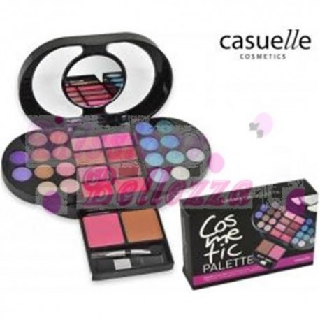 CASUELLE COSMETIC PALETTE MAKEUP EYE & LIPS